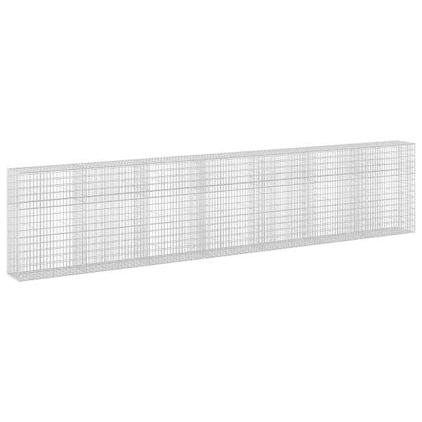 vidaXL Gabion s drátem 5 mm a síťkou 5x10 cm 750x50x150 cm