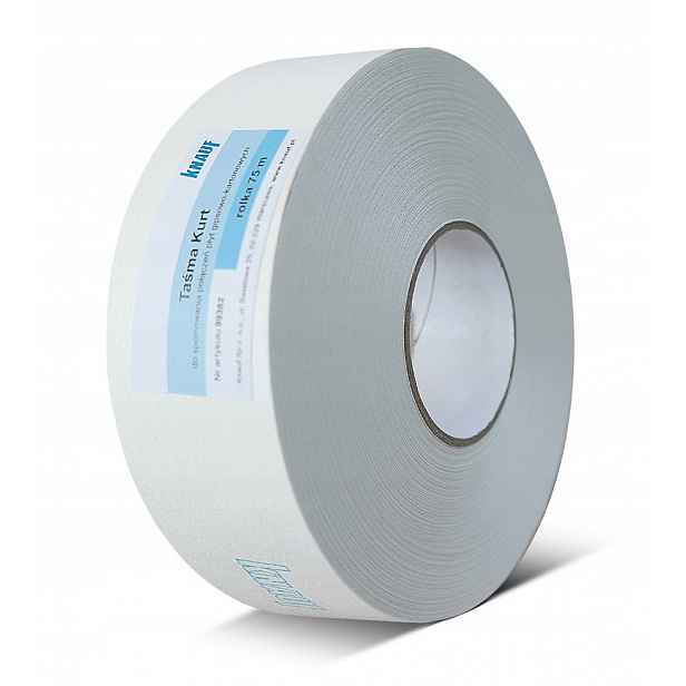 Zpevňující páska Kurt pro spárování desek gk 50 mm x 75 m Knauf