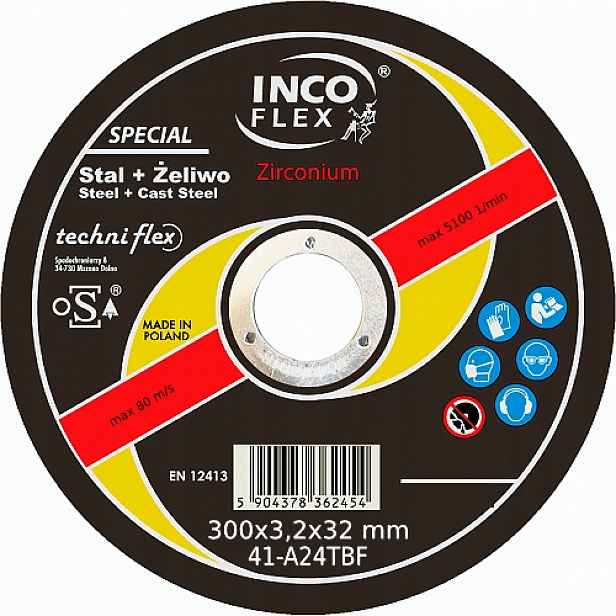 300x3,2x32 Kotouč Incoflex Special Komplet 20 ks
