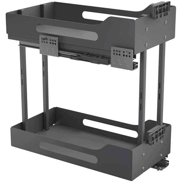 Koš Cargo 30 Pro Box Nomet Do Skříňky 30CM Plný Výsuv Samodotahovač Antracit
