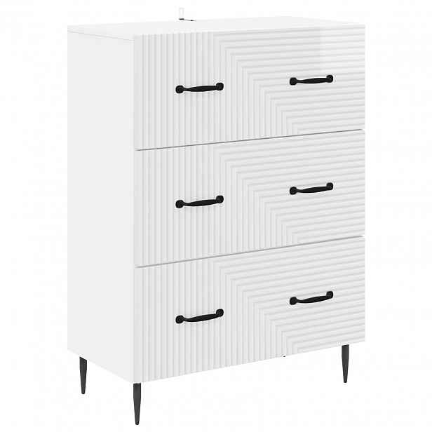 vidaXL Skříň se zásuvkami 66 x 34,5 x 89,5 cm Kompozitní dřevo