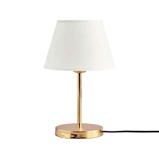 Opviq Stolní lampa Shade II bílá/zlatá