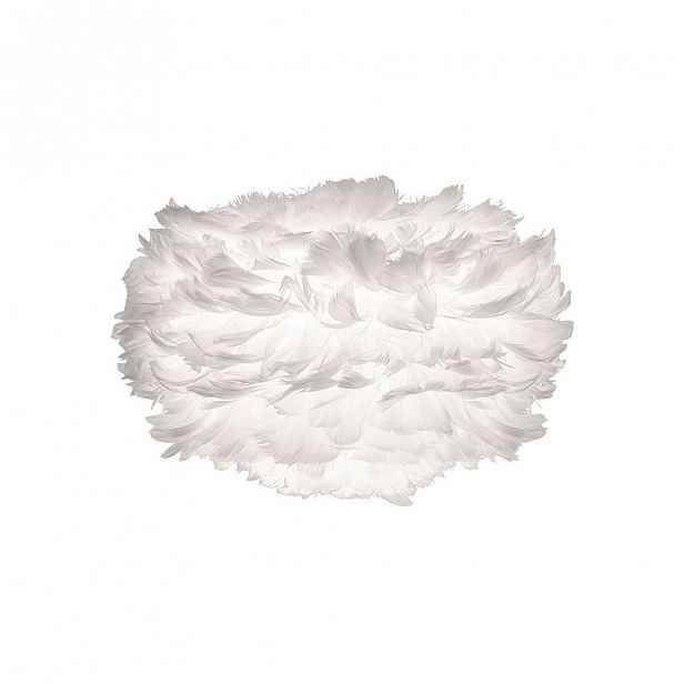 Bílé stínidlo z husího peří VITA Copenhagen EOS, ⌀ 35 cm