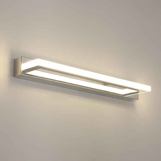 Nástěnné Svítidlo Chrom Led Moderní Koupelna Ložnice 4500K 9W