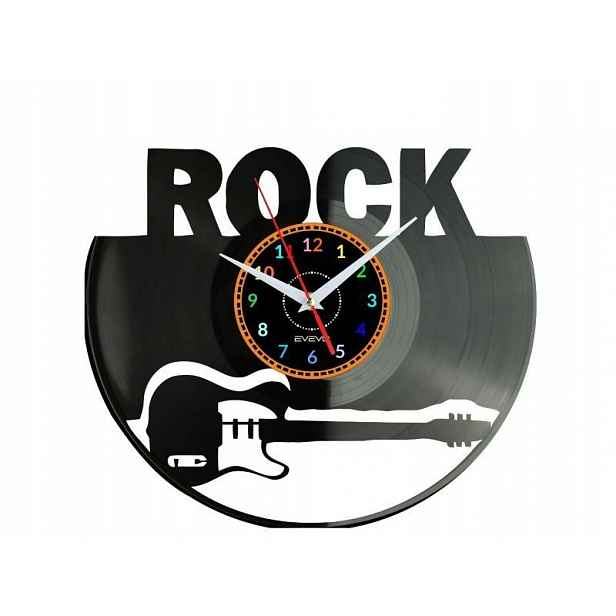 Rock Dárek Originální dekorace do domu Hodiny z vinylové desky