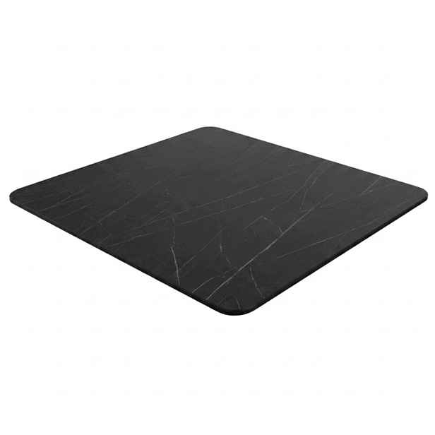 Blat Compact 80X80X1,2 cm Černý Mramor