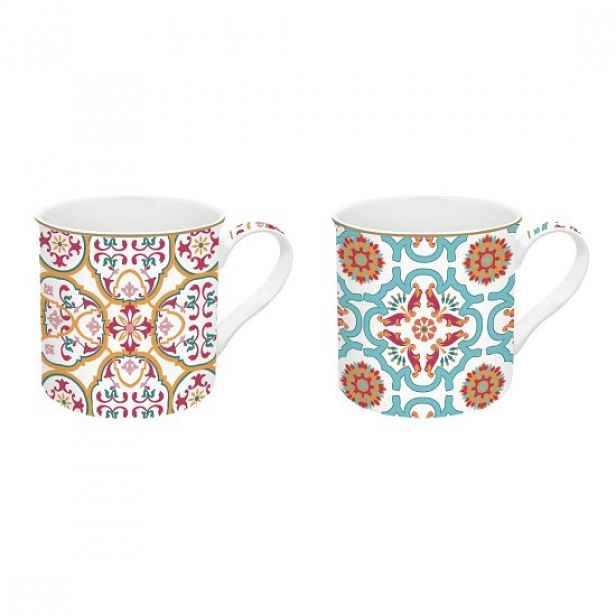 Sada 2 porcelánových hrnků, 300 ml, "Siracusa" - Easy Life