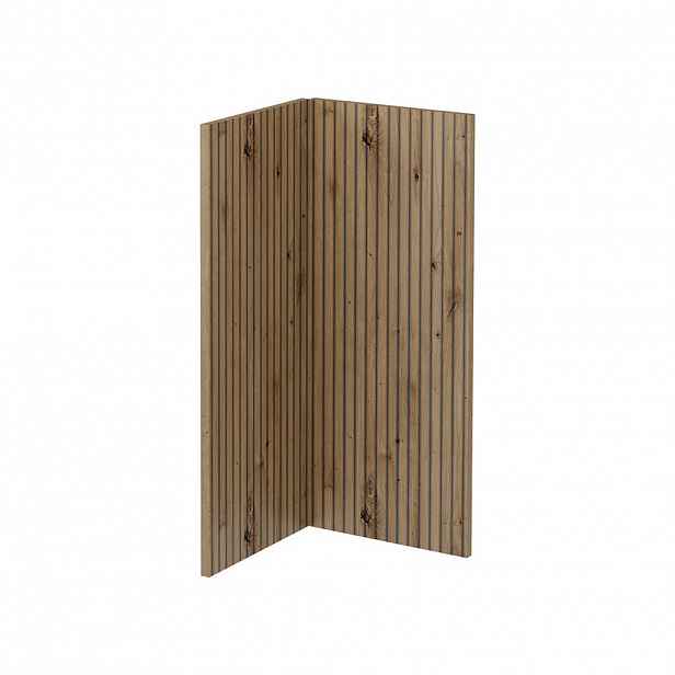 Vicco KUCHYŇSKÁ DVÍŘKA R-Line Řemeslný dub 59.2 x 71.3 cm nábytková čela pro rohovou spodní skříňku