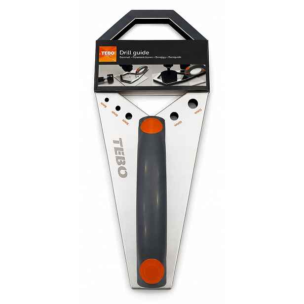 Vodící lišta Drill Guide Tebo s gumou Fi 4-115 mm pro vrtáky