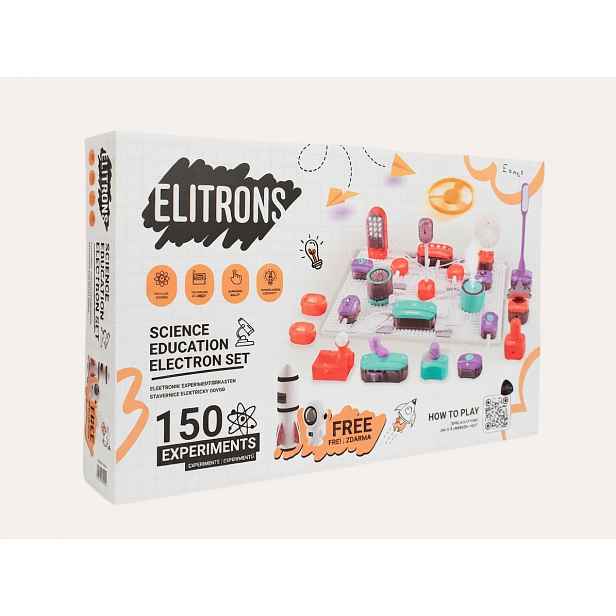eliTrons Stavebnice elektrické obvody (150 experimentů)
