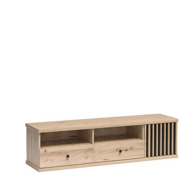 MASSENO TV STOLEK ALMERIA, 160,6/43,4/40,6 cm, dub Artisan