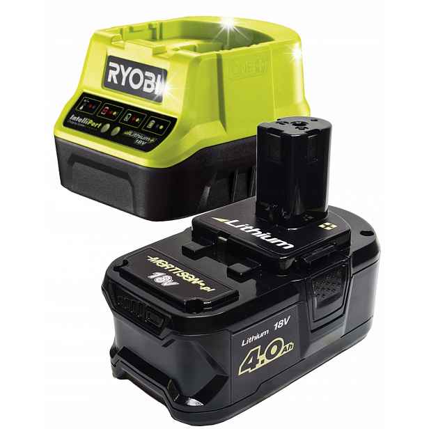 Napájecí sada Ryobi RC18120 Akumulátor Mortison Ryobi One+ 18V 4Ah
