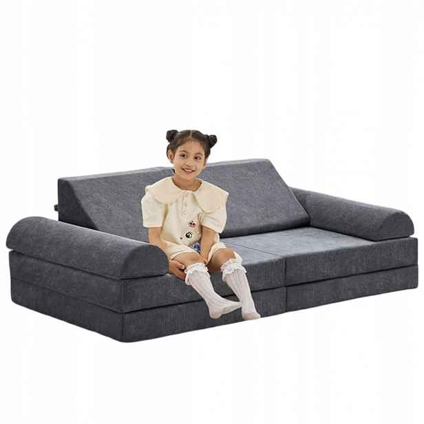Rozkládací Pohovka Modulární Skládací Postel Přenosná Jelena Pro Děti 71X144X75 CM