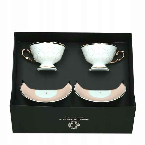 Aljaška Circus Pink Tea Cup Set Ćmielów