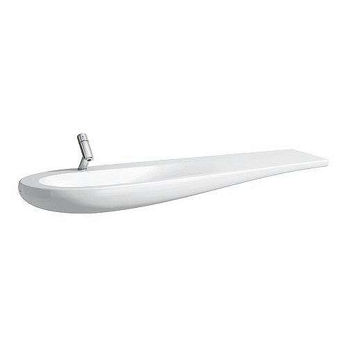 Nábytkové umyvadlo Laufen Alessi One 160x50 cm otvor pro baterii uprostřed H8149714001041