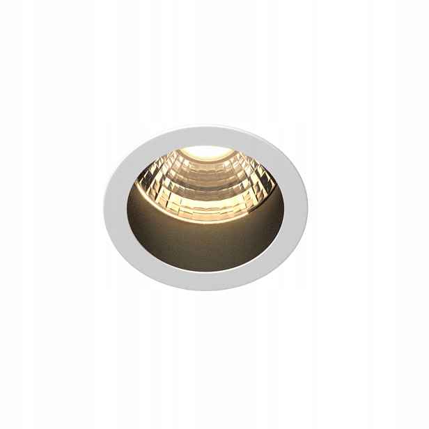 Zápustné svítidlo kulaté stropní svítidlo kulaté bílé minimalistické 4 cm Led Maytoni