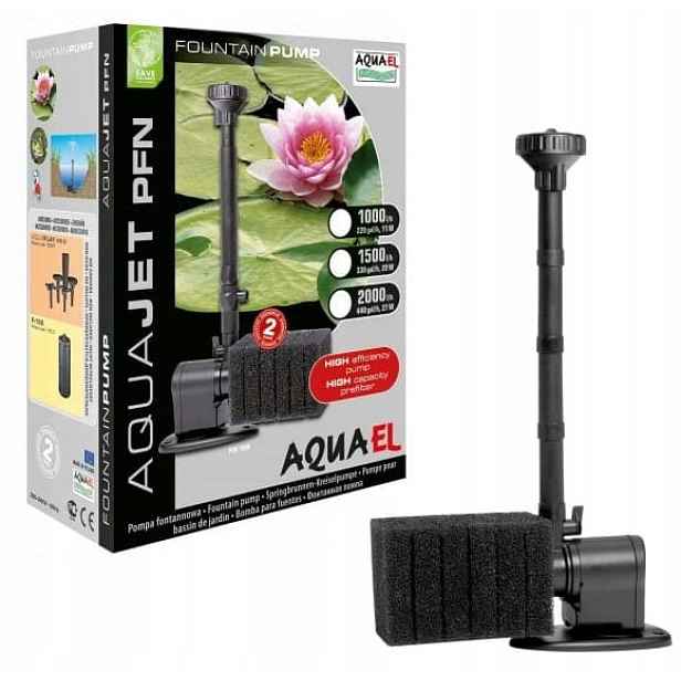 Aquael PFN-1000 Fontánová pumpa do očka