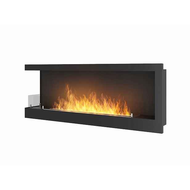 Biokrb pro zabudování rohový levý 120 cm Corner L 1200 se sklem Infire Box
