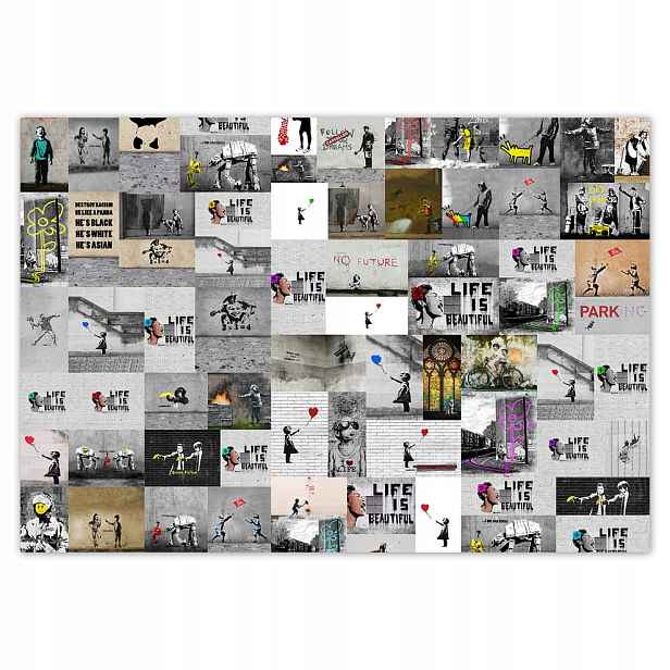 Fototapety flizelina 368x254 Mix Banksy