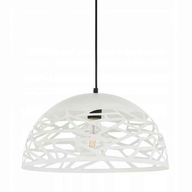 Lampa Pendel Zwis Bílá Ocelová Moderní 1xE27 Nastavitelná Armand Italux