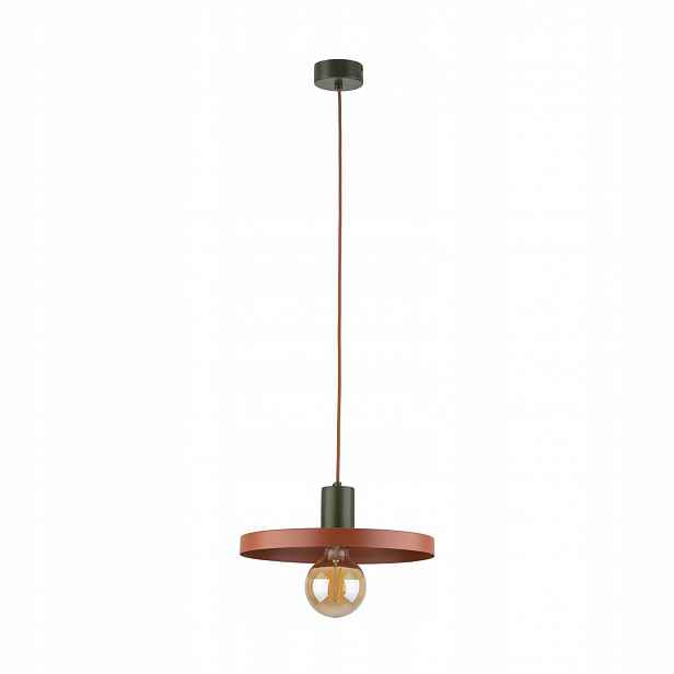 Lustr Závěsná lampa Hnědá 15W E27 Regulace výšky 30 cm Tk Lighting