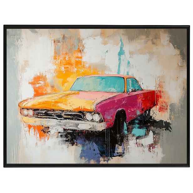 Plakát Rámeček Hliníkový Grafika Auto Chevrolet Art Deco 80x60
