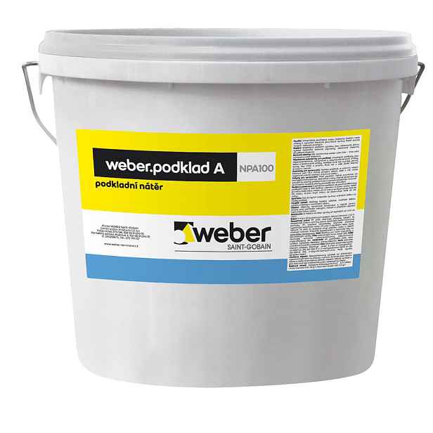 Penetrace akrylátová weberpodklad A 4 kg