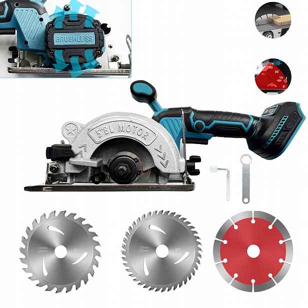Ruční Kotoučová Pila Akumulátorová Pila 125MM pro Makita 18V