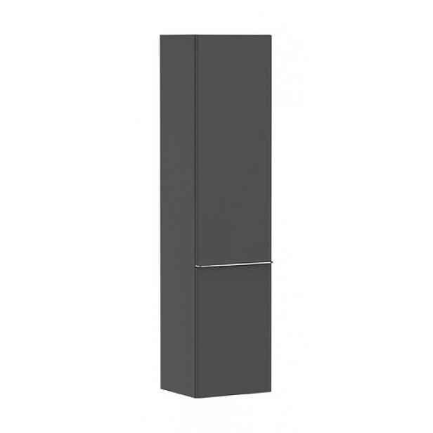 Vysoká skříňka Hansgrohe Xelu Q 40x106,5x35 cm šedá matná 54140000