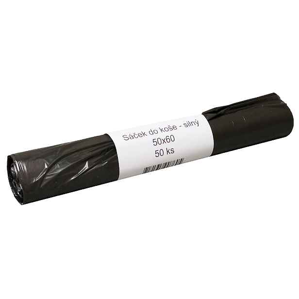 BCsystem Sáček do koše 30l 50x60 černé SILNÉ 20 rolí 1000ks/bal.