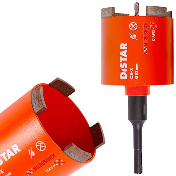 Korunkový Vrták 82 mm Dds-w 082x70-4xSDS+ DLD 082 Cs-x