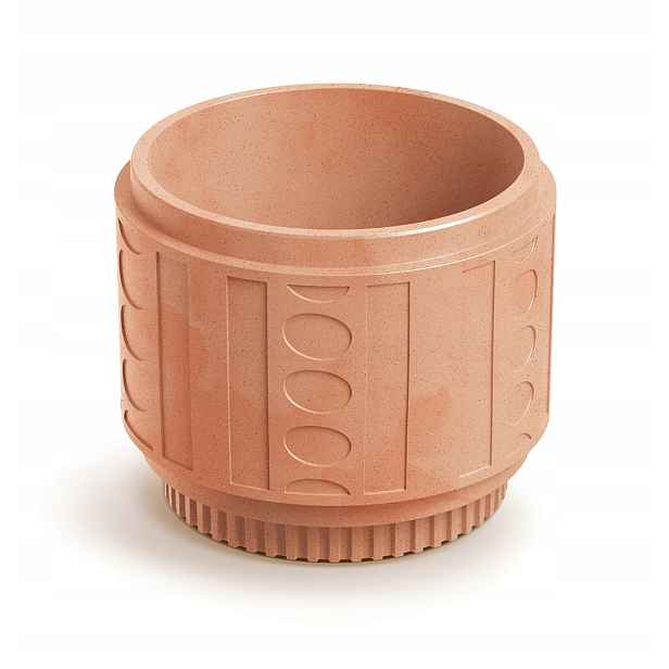 Květináč Ethick Folka Round Ø40 x 40 x 32 cm Terakota TFOR40-243R
