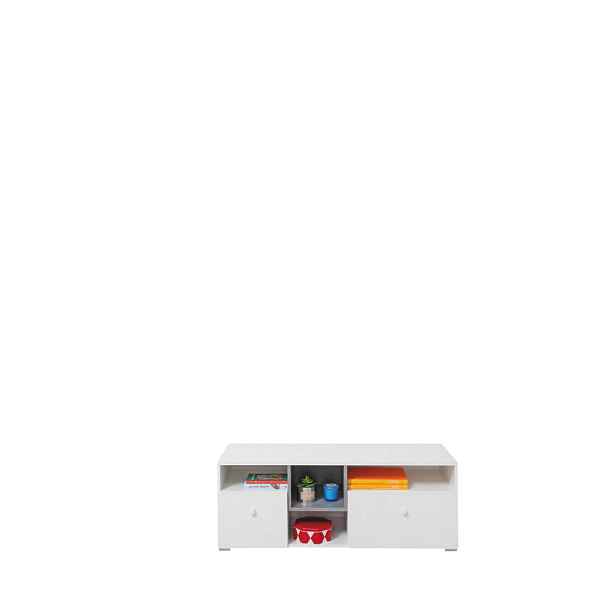 MASSENO TV STOLEK GALIA, 120/45/45 cm, bílý