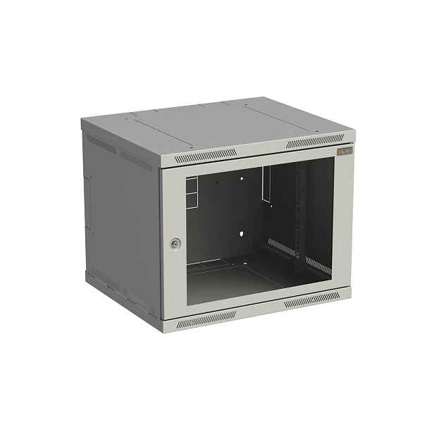 Rozvaděč datový nástěnný 19" Solarix Sensa 9U 500 mm