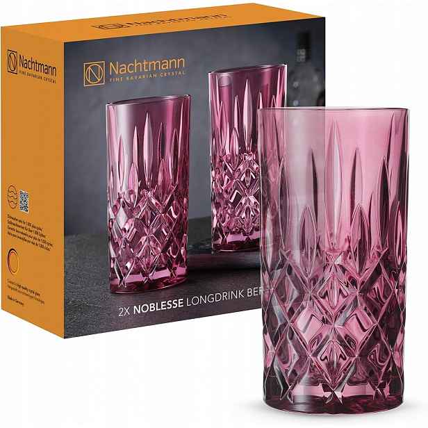 Sklenice Nachtmann 395 ML Longdrink Vintage Pink