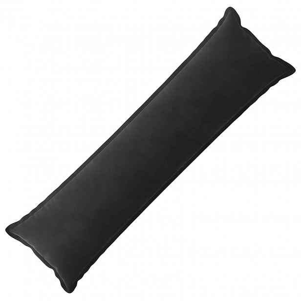 vidaXL Povlak na polštář HOUTEN Černá 40 x 145 cm Samet