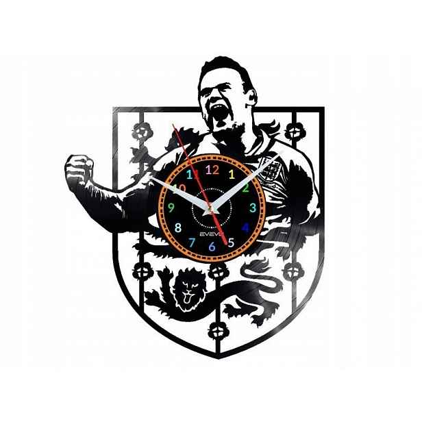 Wayne Rooney England Nápad na Dárek Nástěnná Dekorace z vinylové desky