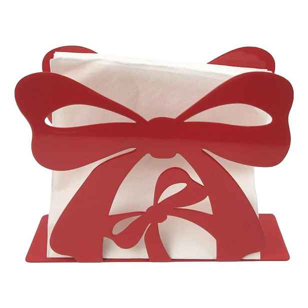 Držák na ubrousky z nerezové oceli Red Ribbon – Brandani