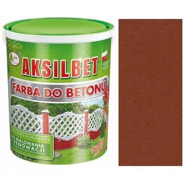 Aksilbet Betonu Barva 2,5 L Tmavý Klinker