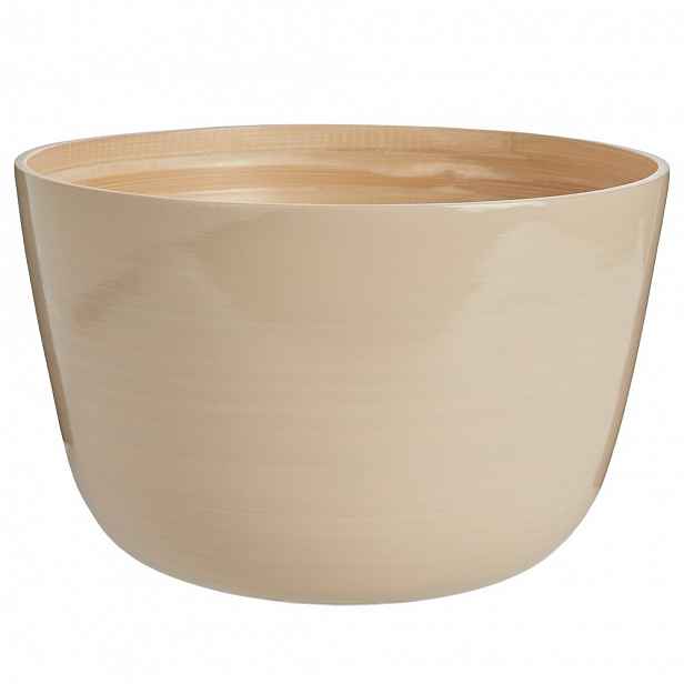 Butlers BAMBOO Bambusová miska 22 cm - béžová