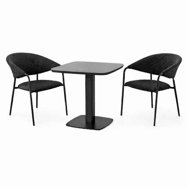 Doppler Picaso MELIA LIKA-TEX® antracit - zahradní/gastro souprava 2+1