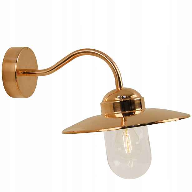 Nástěnné venkovní nástěnné svítidlo Luxembourg Měď IP54 E27 60W Nordlux 27 cm