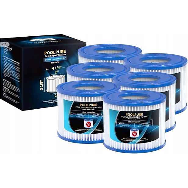 Poolpure Náhradní lázeňský filtr Bestway pro typ VI Coleman SaluSpa 90352E