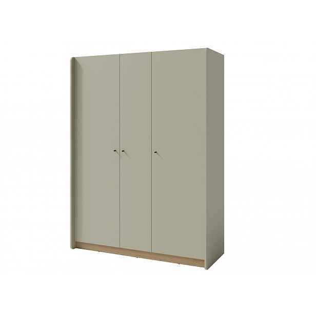 Šatní skříň Alessio AE1 Barva korpusu + barva dveří: Eukaliptus / Dub Baltic Dune