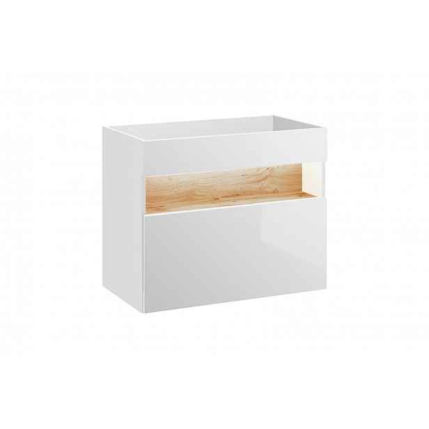 Szafka pod umywalkę 80cm Bahama White szuflada