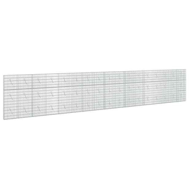 vidaXL Gabion s drátem 5 mm a síťkou 5x10 cm 850x10x150 cm