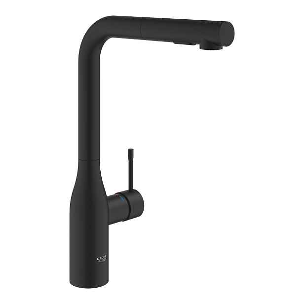 Baterie dřezová stojánková Grohe Essence phantom black 30504KF0