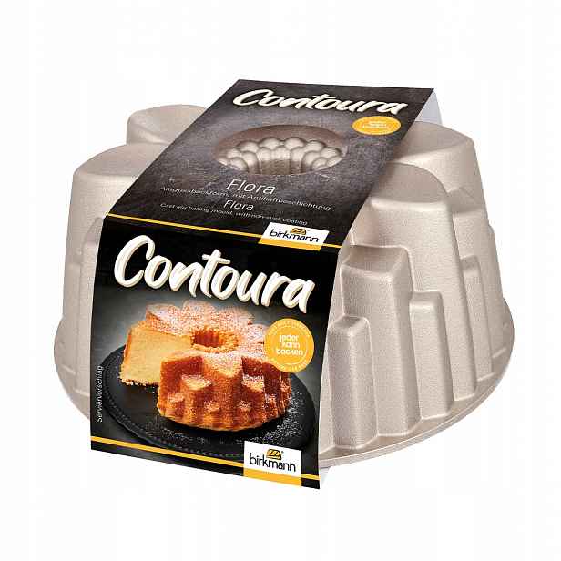 Forma Birkmann na bábovku s komínem 21 x 9 cm 2,1 L forma Flora Contoura