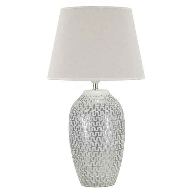 Mauro Ferretti Stolní lampa Wave 65 cm bílá