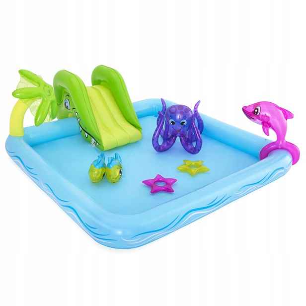 Bestway 53052 Dětské Hřiště Skluzavka 239x206x86 cm